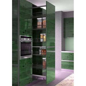 Žičani špajz DAUER 230x510x1550-1700 - 5 korpi