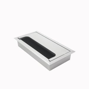 DAUER Rozetna za kablove metalna 150x80x25